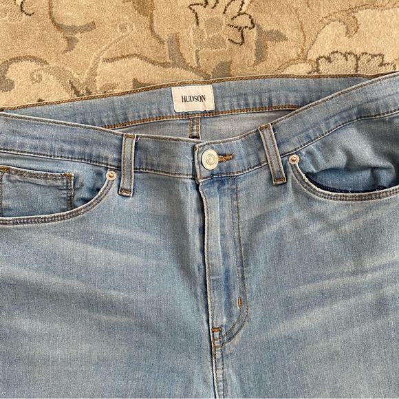 HUDSON Blair High Rise Super Skinny Ankle Jeans - Picture 6 of 7